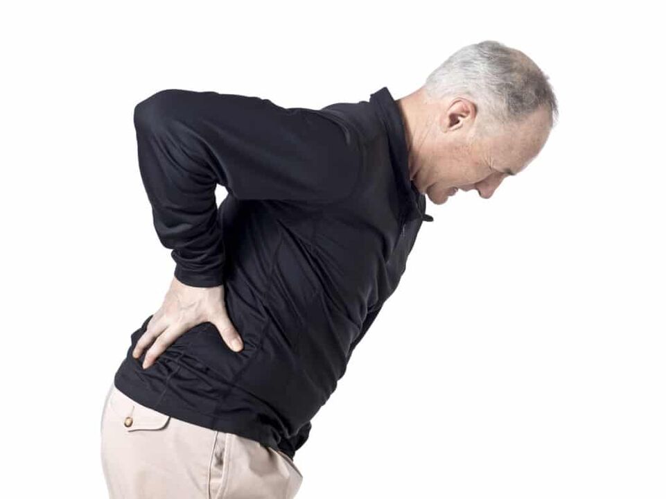 pain in the lower back due to prostatitis