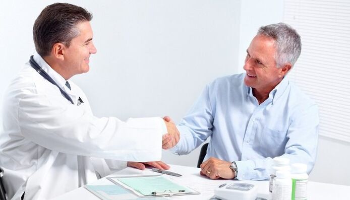 doctor's appointment for prostate